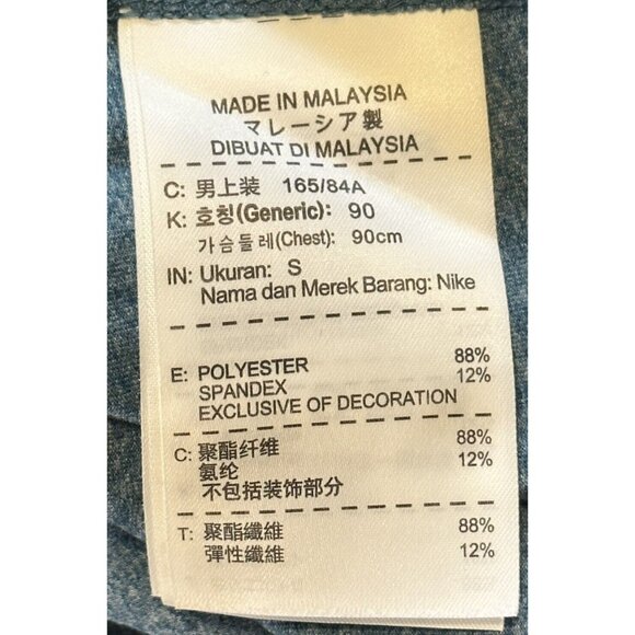 Nike Womens Shirt Dri-Fit Running 1/4 Zip Long Sleeve Pullover Teal Size Small - Picture 10 of 16